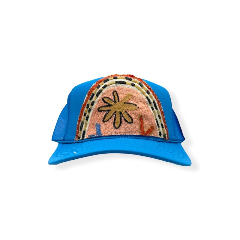 Kilim Trucker Hat – Electric Blue 83
