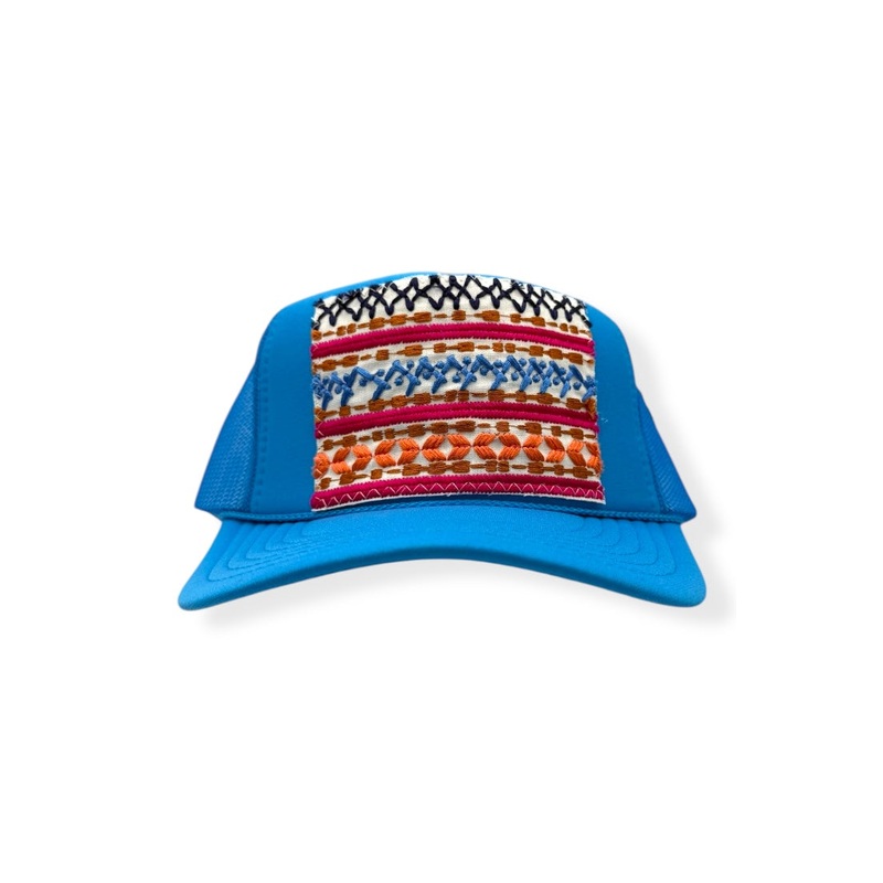 Kilim Trucker Hat – Electric Blue 86 *Final Sale*