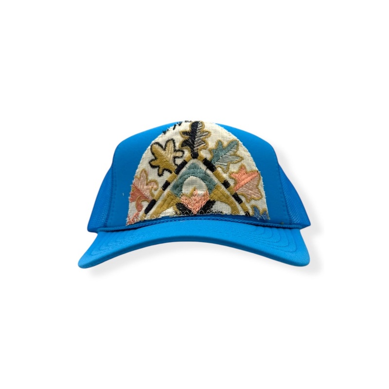 Kilim Trucker Hat – Electric Blue 87