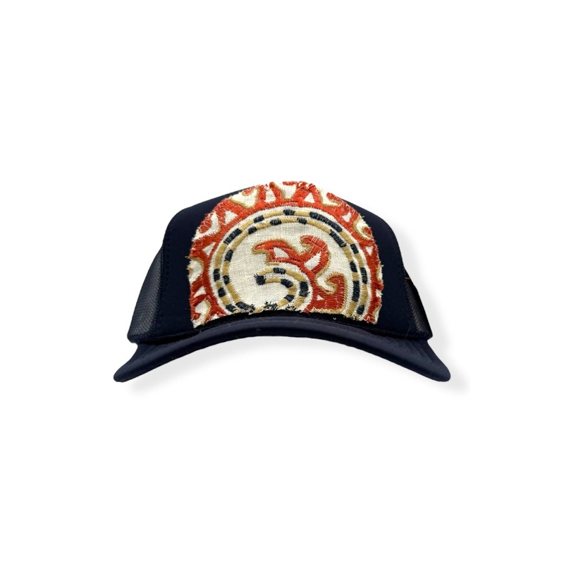 Kilim Trucker Hat – Navy 212