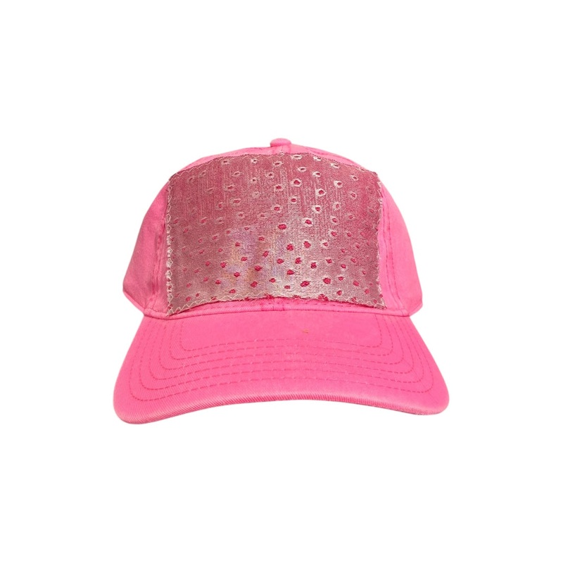 Kilim Baseball Hat – Hot Pink 38