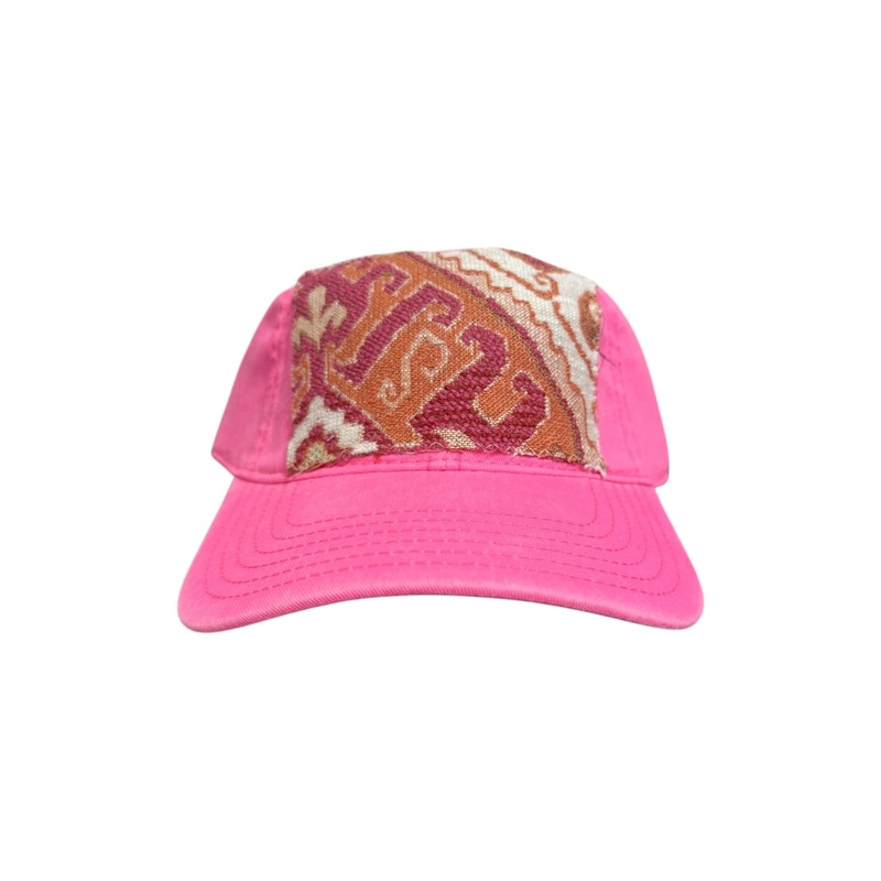 Kilim Baseball Hat – Hot Pink 48