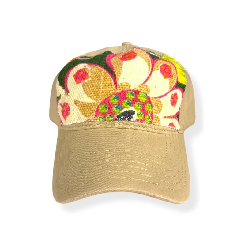 Kilim Baseball Hat Khaki 17