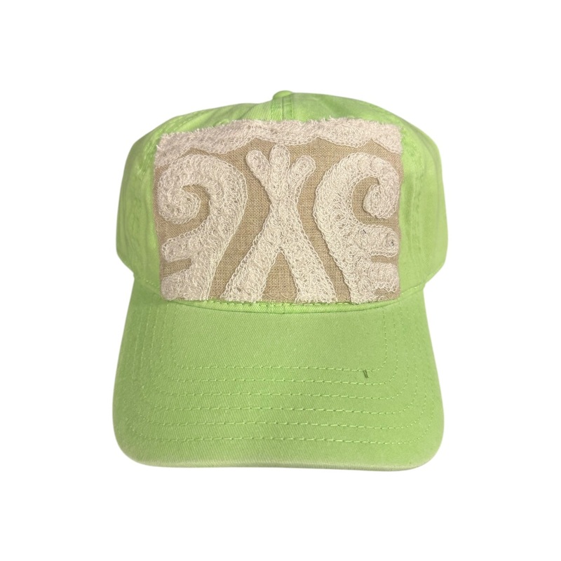 Kilim Baseball Hat – Lime 130 *Final Sale*