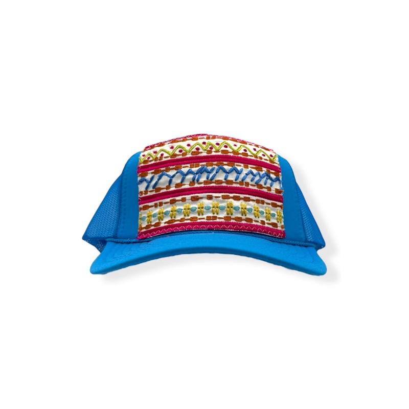 Kilim Trucker Hat – Electric Blue 76