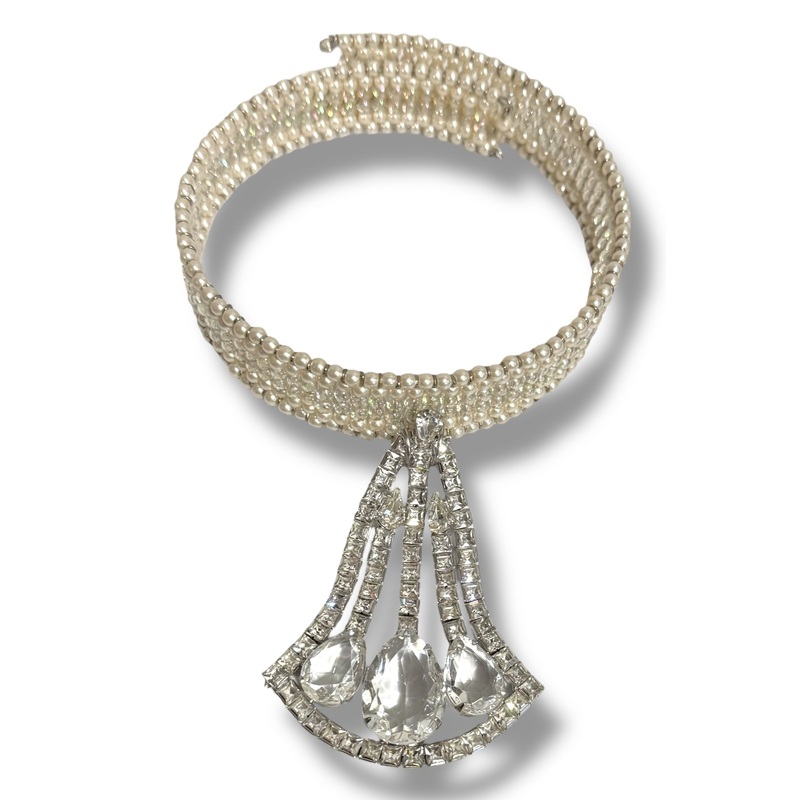 Made in the Deep South 1970s Brooch 1950s Choker Necklace