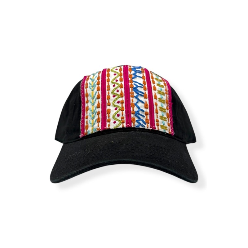 Kilim Baseball Hat – Black 49 *Final Sale*