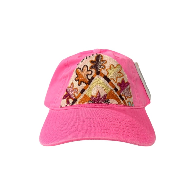 Kilim Baseball Hat – Hot Pink 16