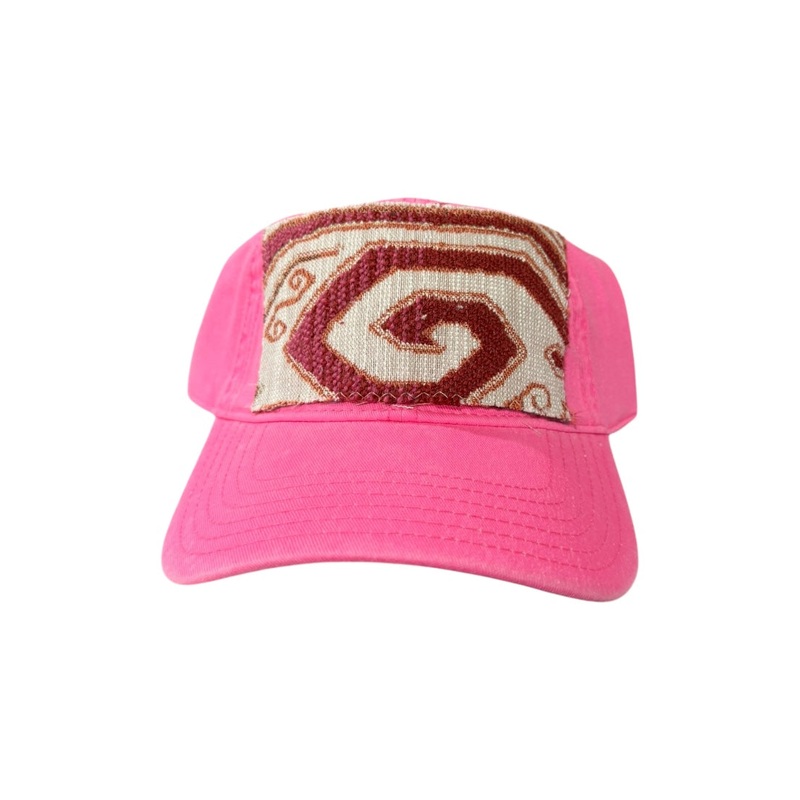 Kilim Baseball Hat – Hot Pink 25