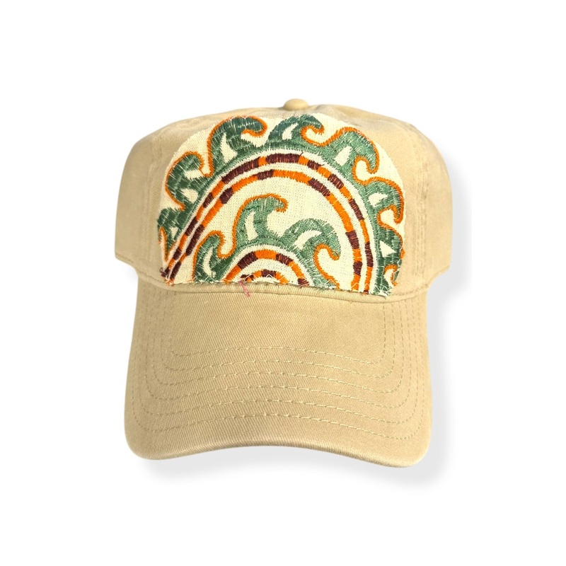 Kilim Baseball Hat Khaki 19