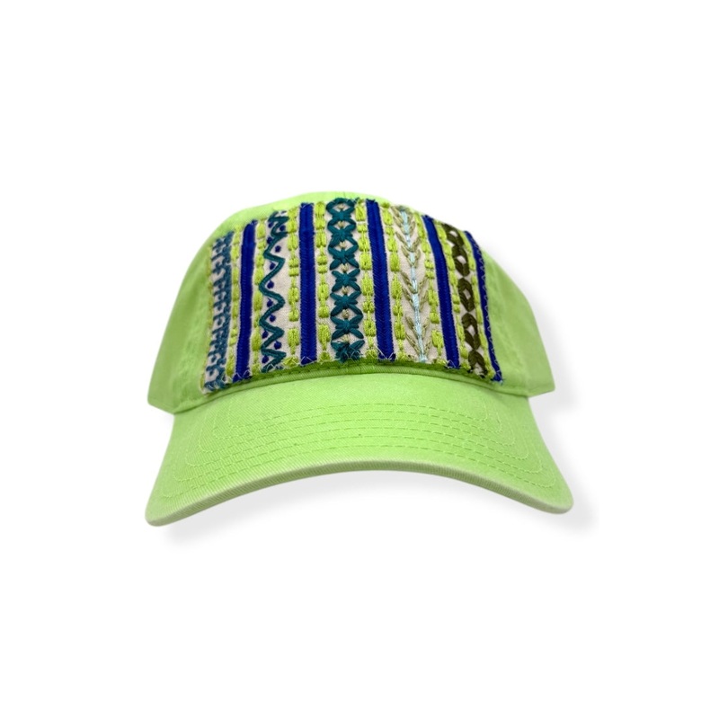 Kilim Baseball Hat – Lime 116 *Final Sale*