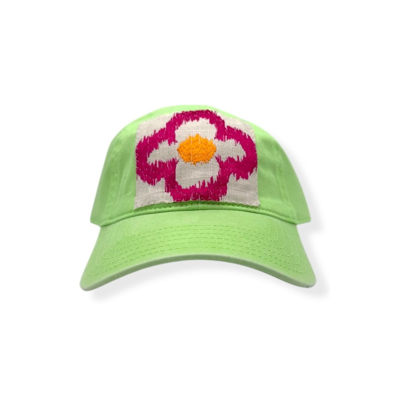 Kilim Baseball Hat – Lime 118 *Final Sale*
