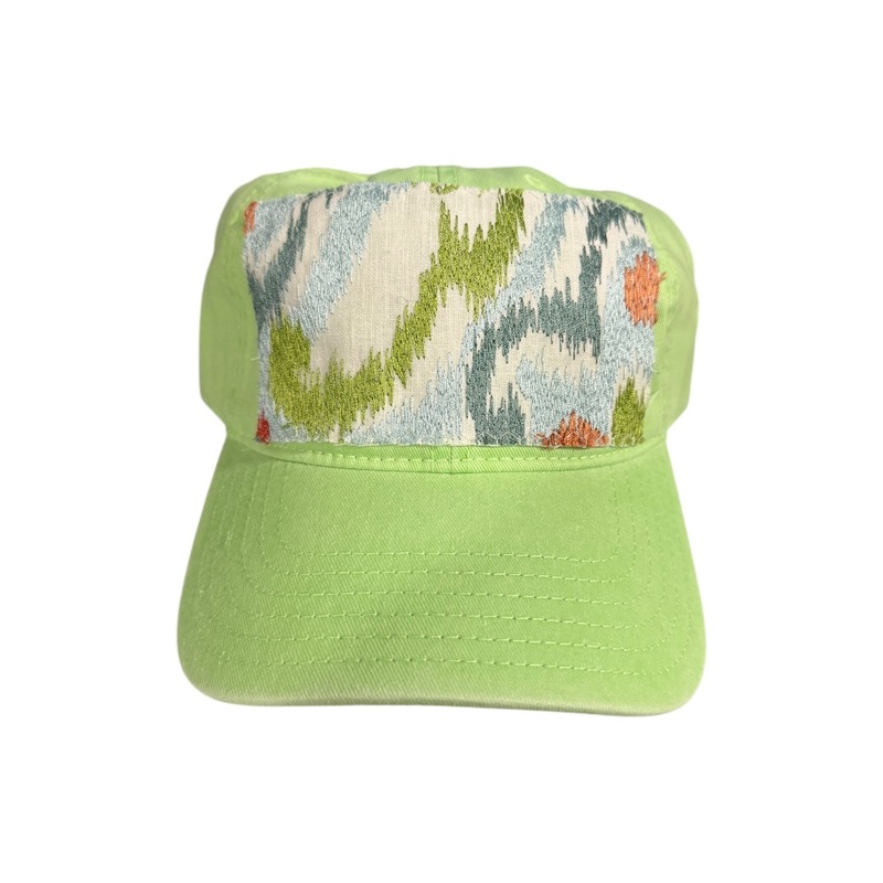 Kilim Baseball Hat – Lime 128 *Final Sale*