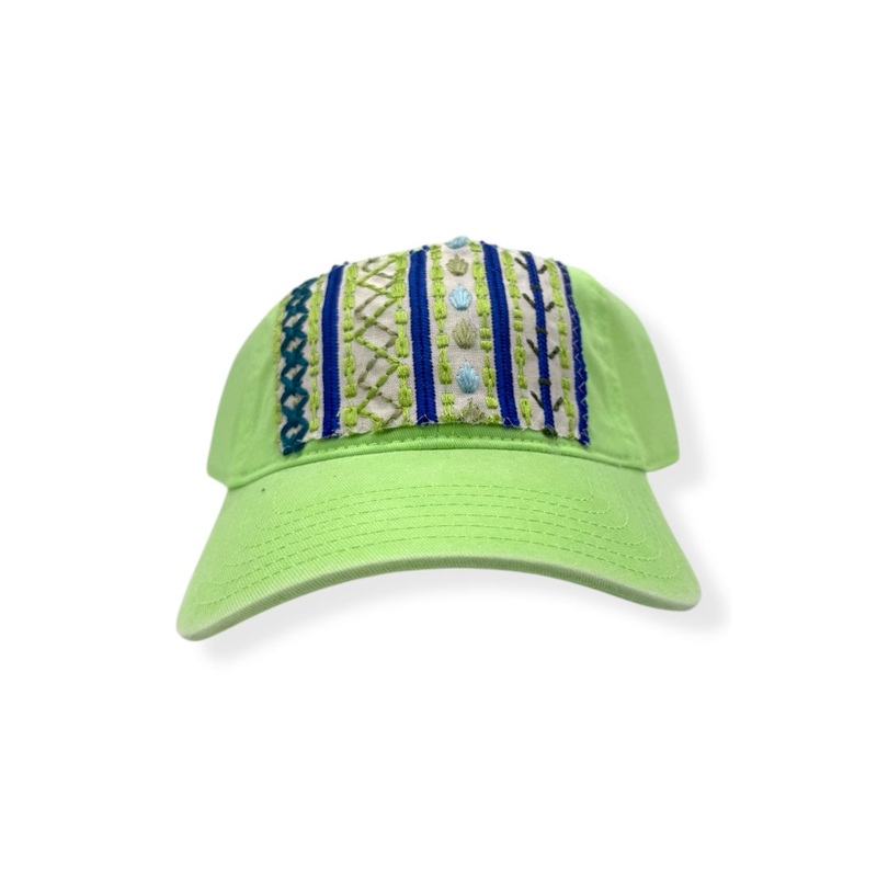 Kilim Baseball Hat – Lime 44 *Final Sale*