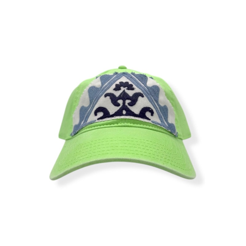 Kilim Baseball Hat – Lime 53 *Final Sale*