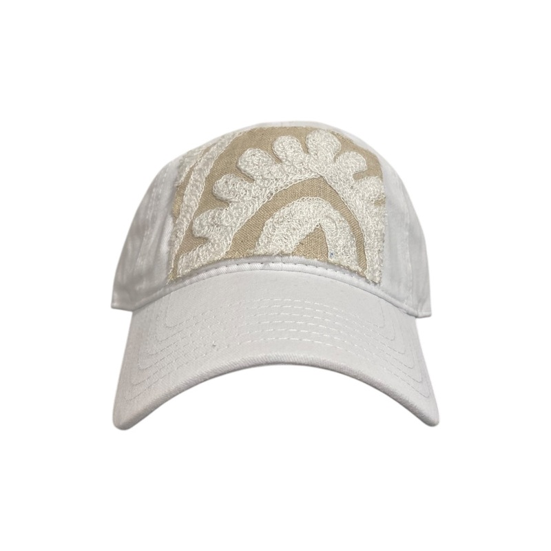 Kilim Baseball Hat – White 53