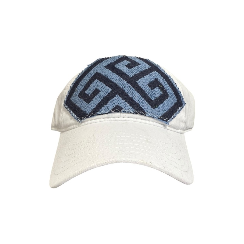 Kilim Baseball Hat – White 59