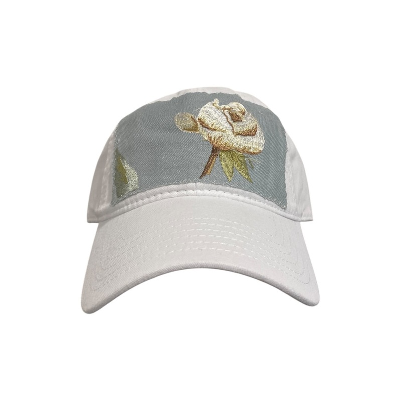 Kilim Baseball Hat White 7