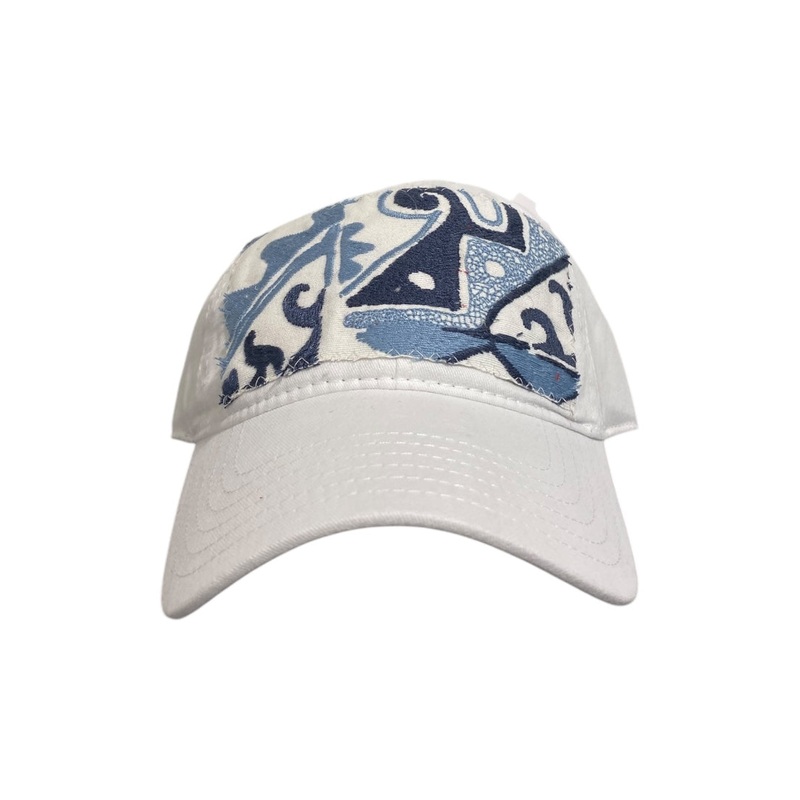 Kilim Baseball Hat White 8