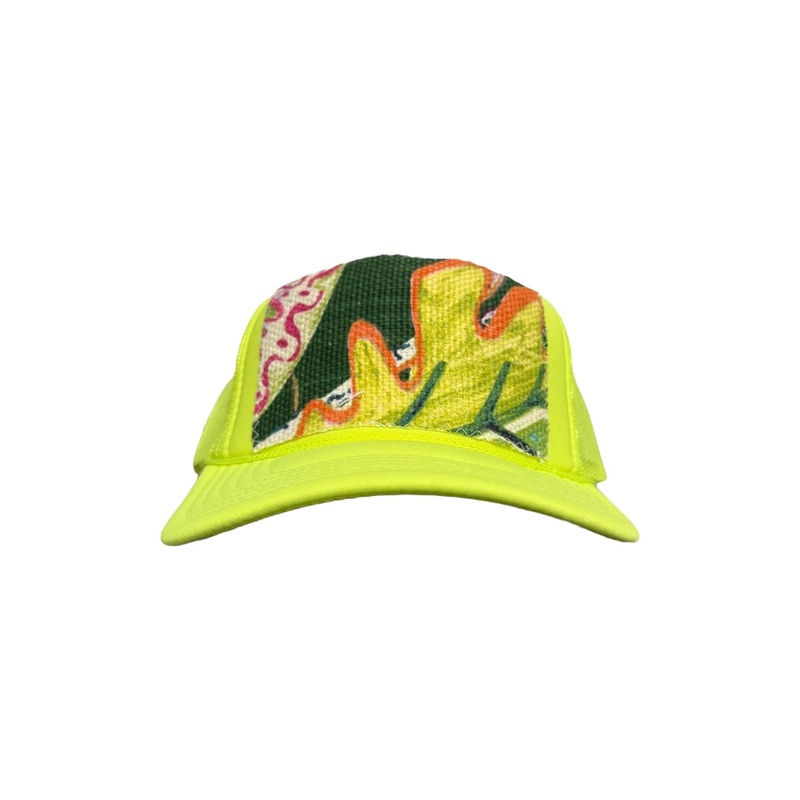 Kilim Trucker Hat – Neon Yellow 84