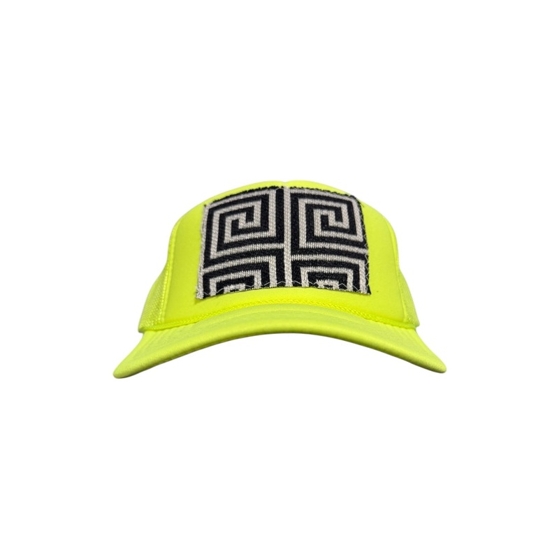 Kilim Trucker Hat – Neon Yellow 86 *Final Sale*
