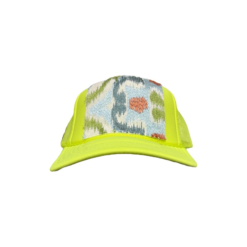 Kilim Trucker Hat – Neon Yellow 89 *Final Sale*
