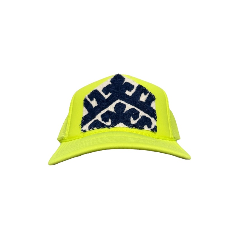 Kilim Trucker Hat – Neon Yellow 90