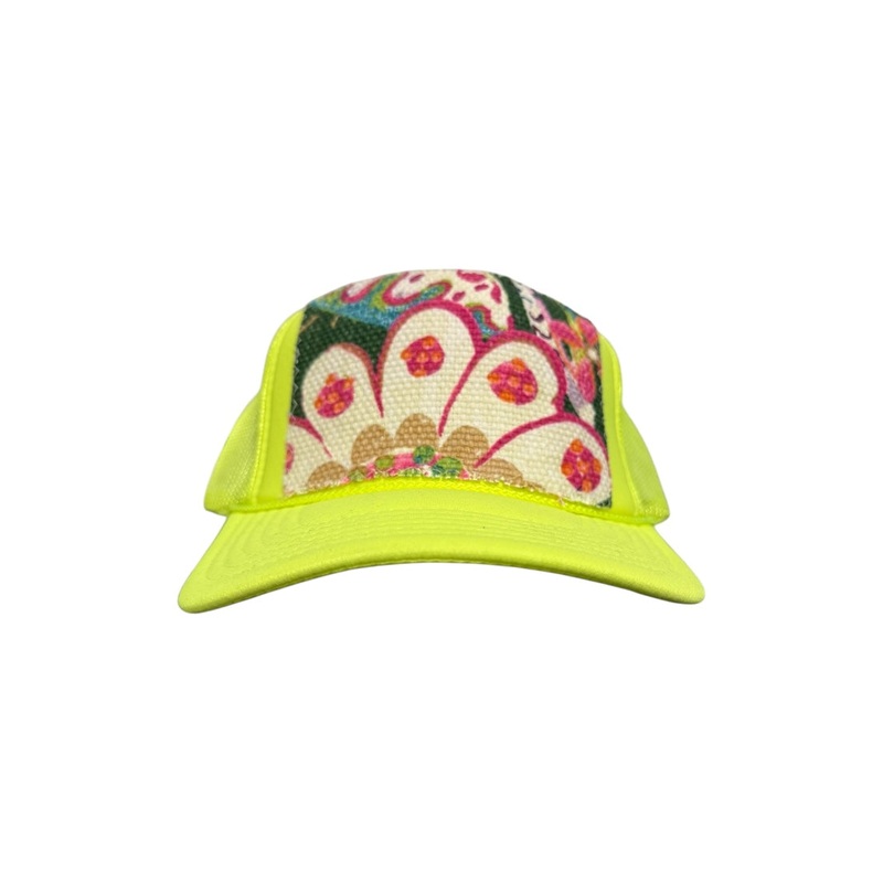 Kilim Trucker Hat – Neon Yellow 91