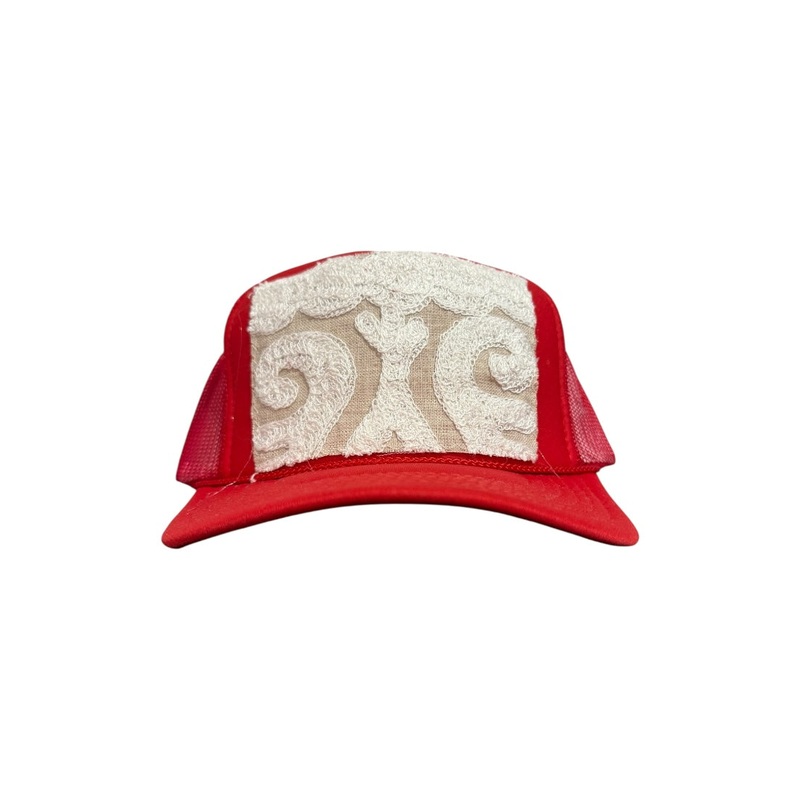Kilim Trucker Hat – Red 316