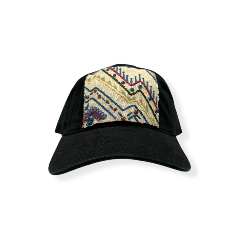 Kilim Baseball Hat – Black 39 *Final Sale*