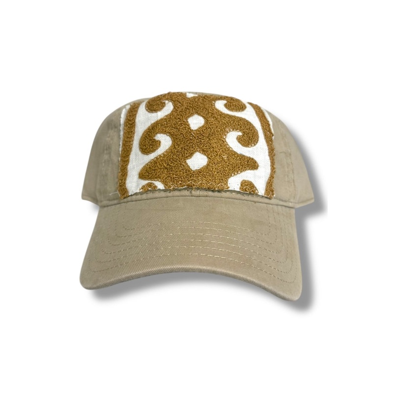 Kilim Baseball Hat Khaki 22