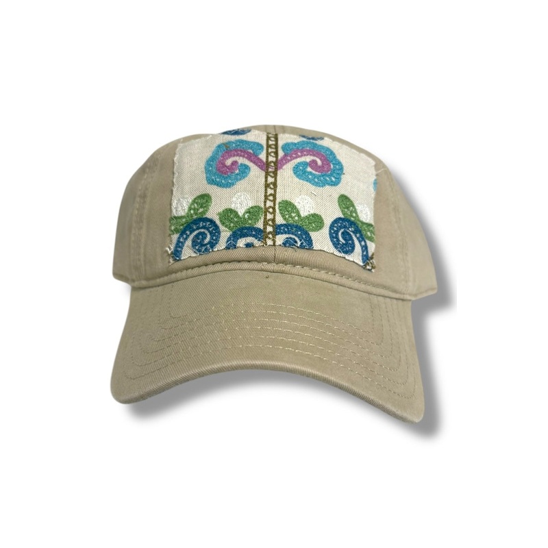 Kilim Baseball Hat Khaki 23