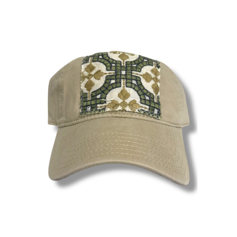 Kilim Baseball Hat Khaki 25