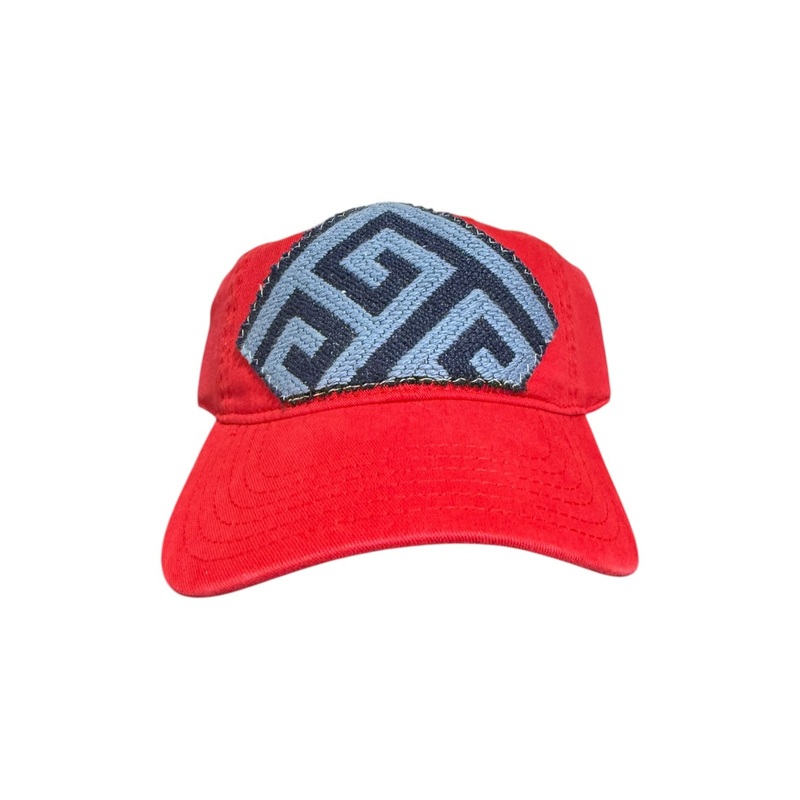 Kilim Baseball Hat – Red 42