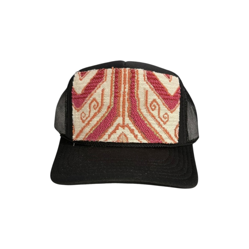 Kilim Trucker Hat – Black 389