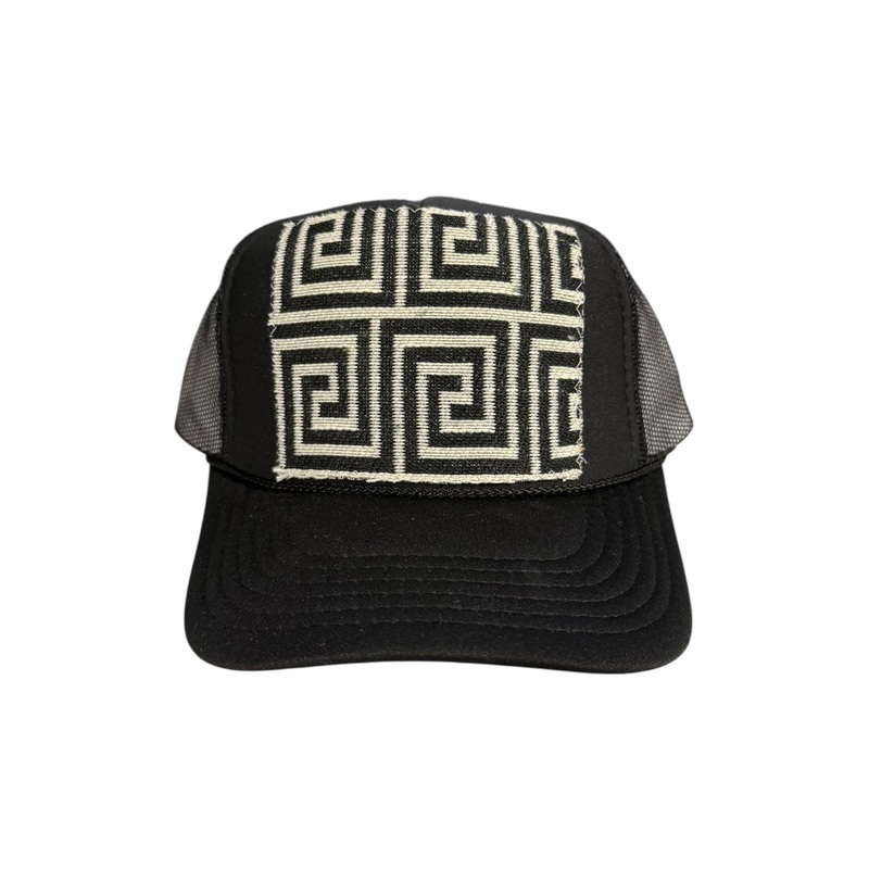 Kilim Trucker Hat – Black 392