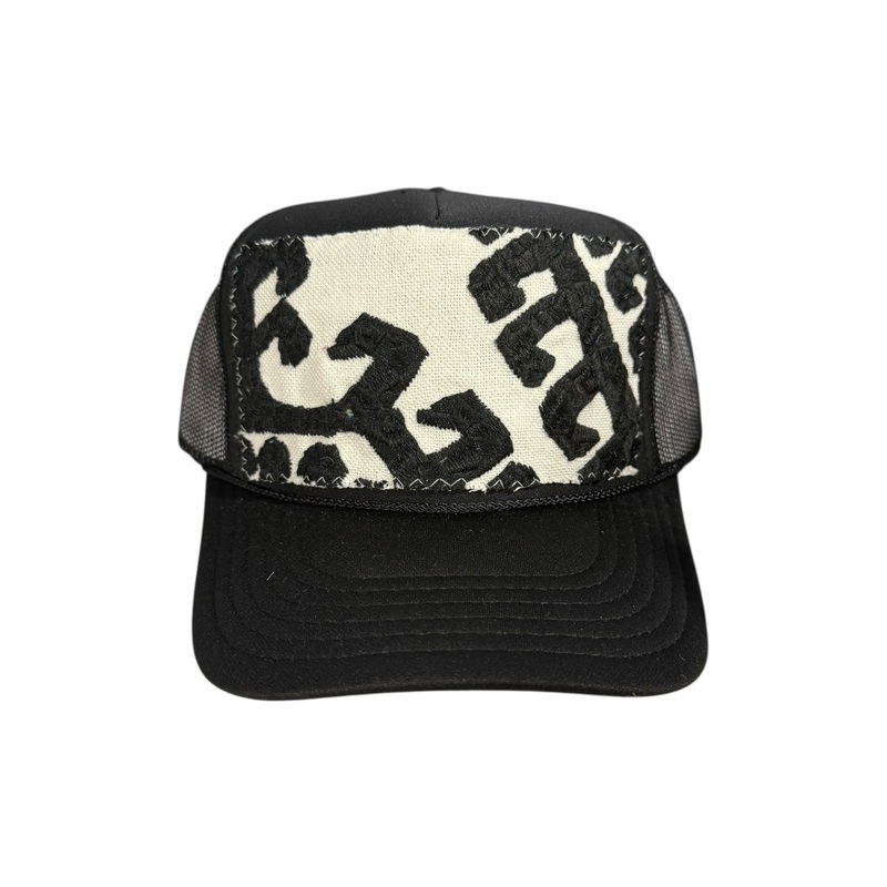 Kilim Trucker Hat – Black 396