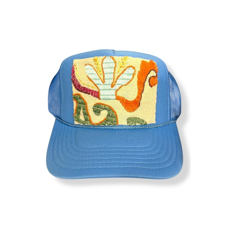 Kilim Trucker Hat – Cornflower Blue 25