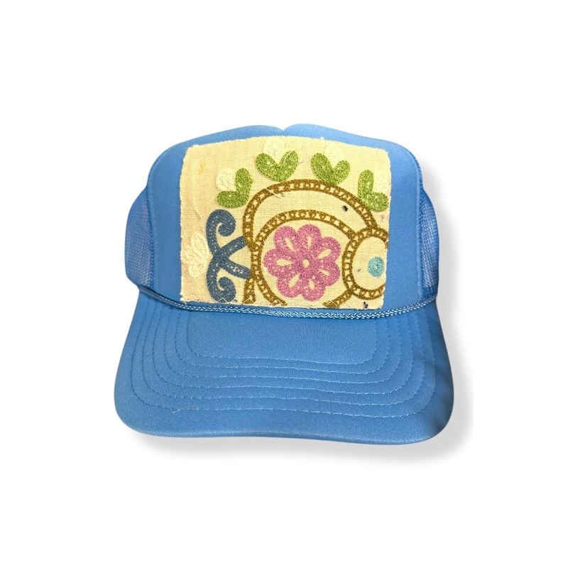 Kilim Trucker Hat – Cornflower Blue 26