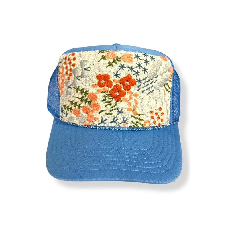 Kilim Trucker Hat – Cornflower Blue 27 *Final Sale*