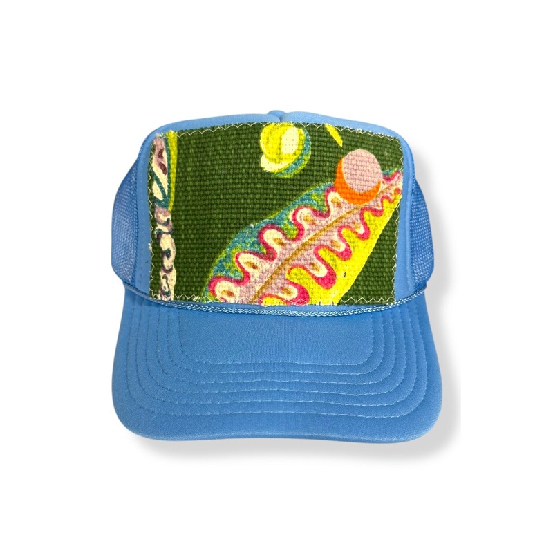 Kilim Trucker Hat – Cornflower Blue 28