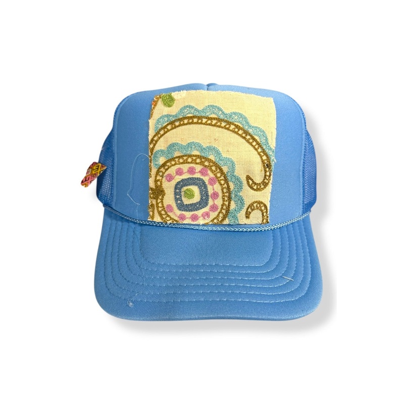 Kilim Trucker Hat – Cornflower Blue 29