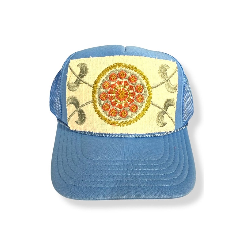 Kilim Trucker Hat – Cornflower Blue 30