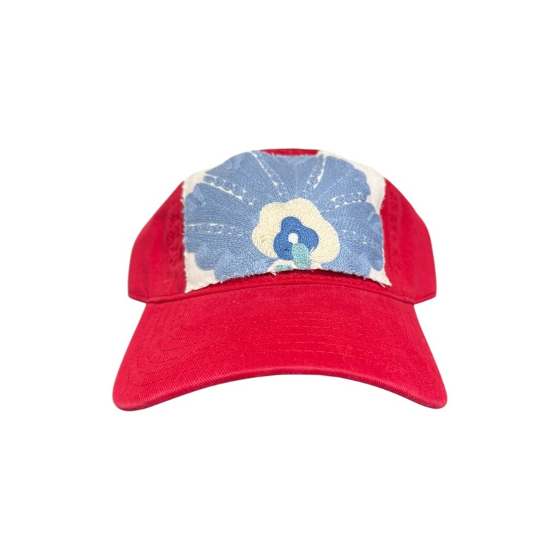 Kilim Baseball Hat – Red 44