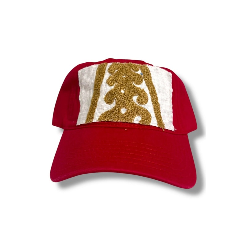 Kilim Baseball Hat – Red 56