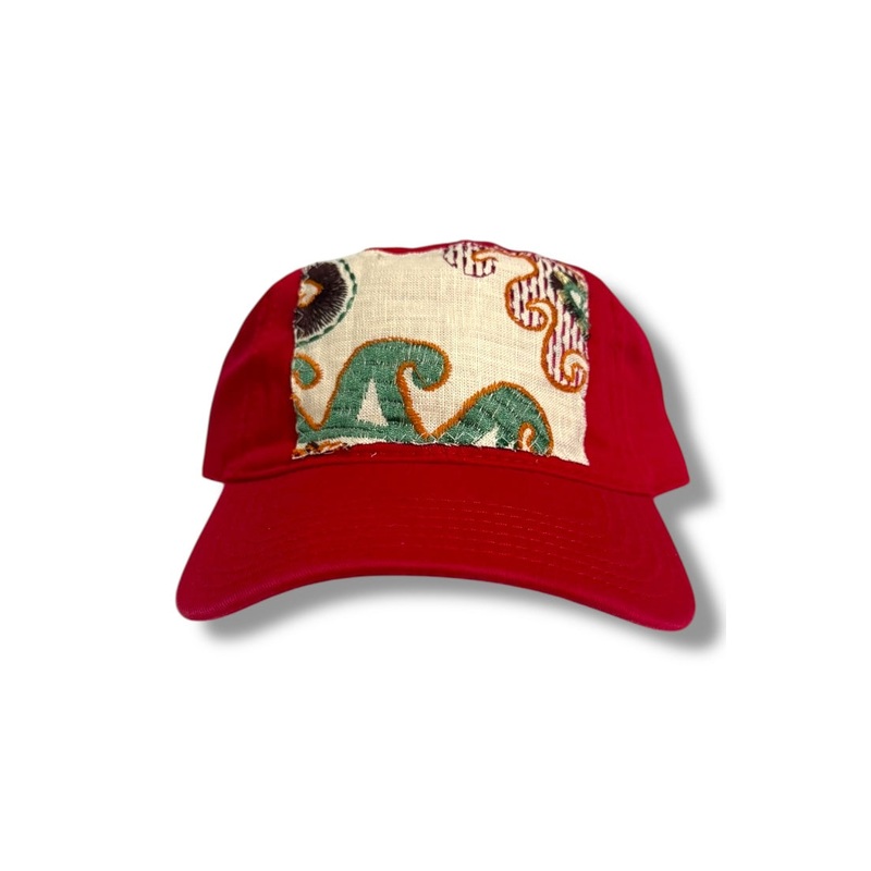 Kilim Baseball Hat – Red 59