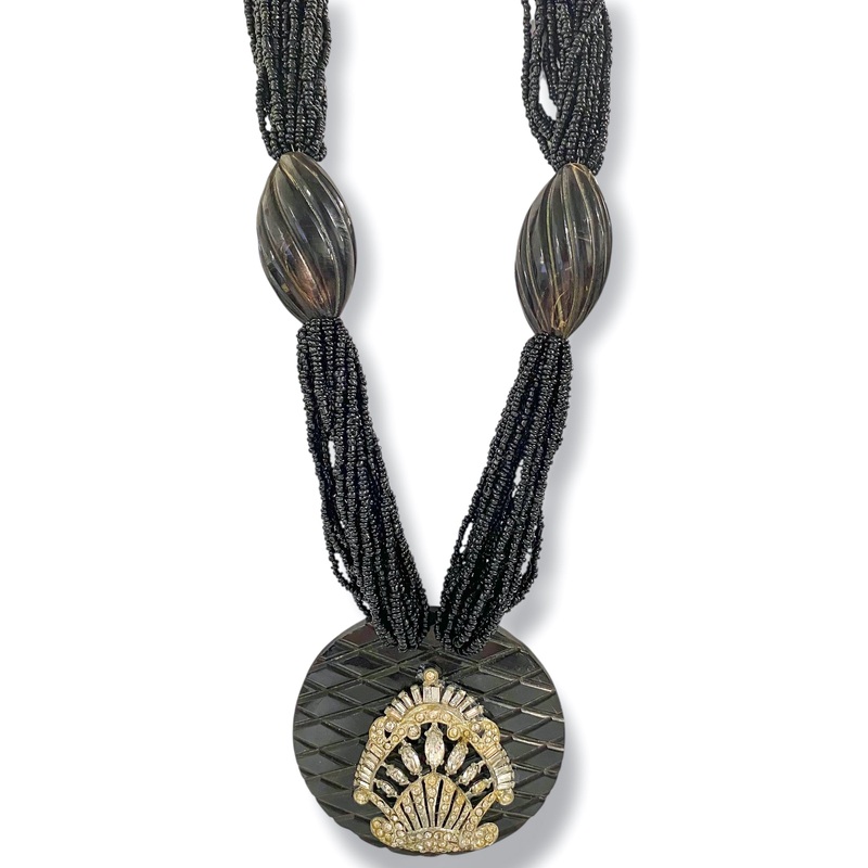 Made in the Deep South 1920s Fur Clip 1950s Necklace
