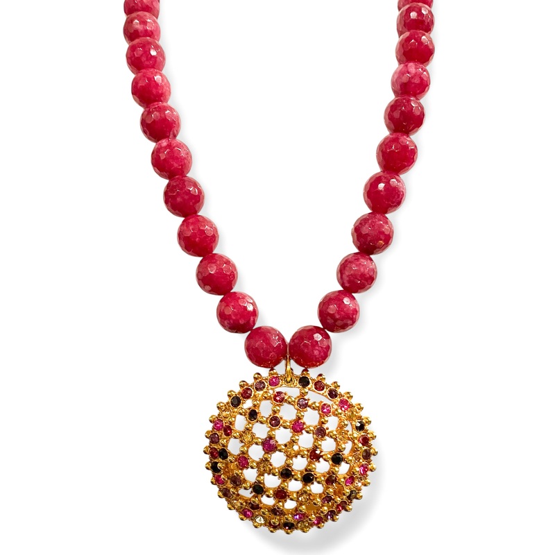 Made in the Deep South 1990s Brooch 1960s Agate Necklace