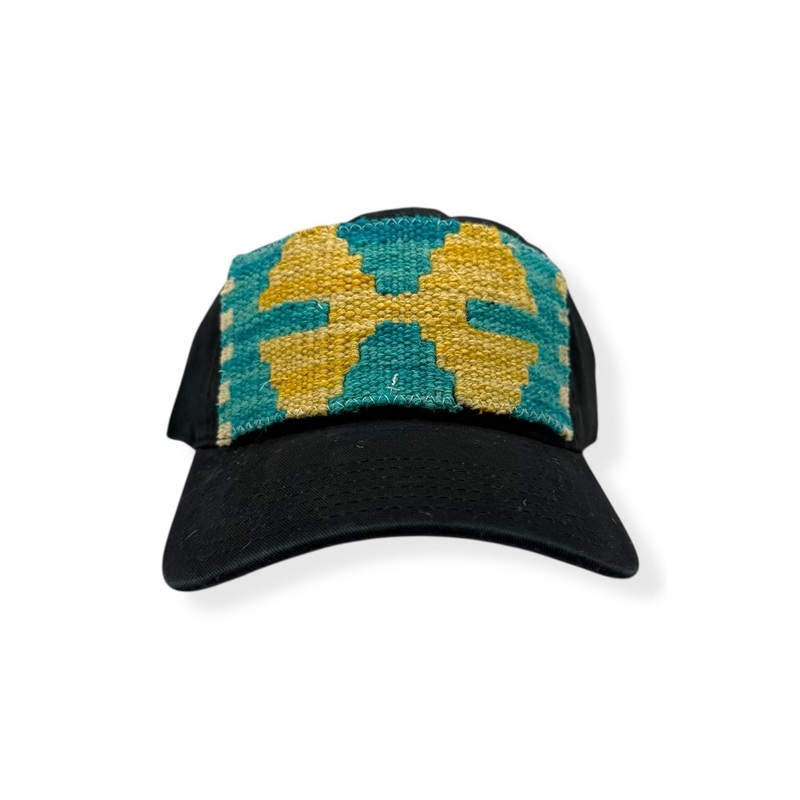 Kilim Baseball Hat – Black 38