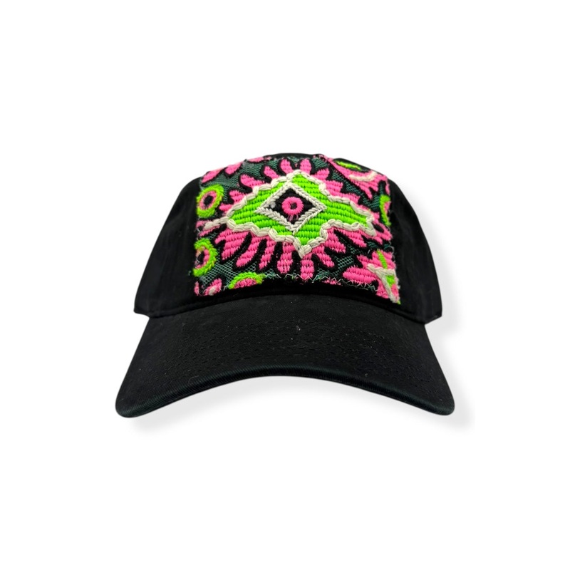 Kilim Baseball Hat – Black 43